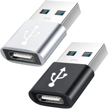 100 vnt USB 3.0 C 3.1 Adapteris Mini Hi-Speed Tipo Moterų ir Vyrų Greito Įkrovimo Duomenų Sinchronizavimo OTG Skaičiuoklė