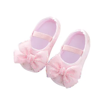 Baby Girl Batai Vaikams Princesė Šalies Nėrinių Gėlių Minkštas Vienintelis Lovelę Bateliai Naujagimiui Anti-slip Sneaker Prewalker обувь для девочек