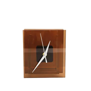 Crystal Dūminis Pilka Laikrodis Apdaila, Apdailos Modelio Kambaryje Namo Kambarį, TV Spintelė Darbalaukio Amatų Ornamentu