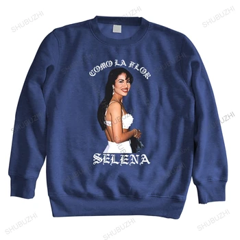 naujas atvyko vyras palaidinukė rudenį paauglys atsitiktinis hoodies Selena Quintanilla Vyrai Retai Portretas vyrų įgulos kaklo medvilnės hoodie