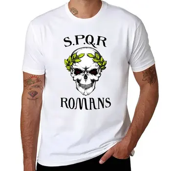 Naujas Romėnai - SPQR T-Marškinėliai berniukams, t marškinėliai T-shirt trumpas didingas marškinėliai trumpomis rankovėmis mens derlius t shirts