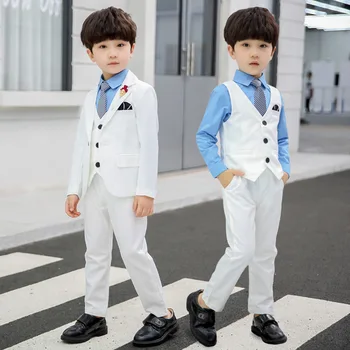 Rudenį Berniukas Švarkas Nustatyti 2023 Naujų Korėjos Vaikų Kailio Vaikams Paauglys Drabužius Veiklos Kostiumas Oficialų Suknelė Vestuvių Kostiumai