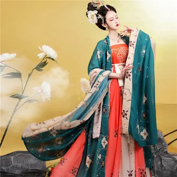 Tradicinis kinų Gale Suknelė Moterų Hanfu Drabužių Etape Cosplay Apranga Scenoje Vilkėti Kostiumai, Imperatorienė Kostiumas