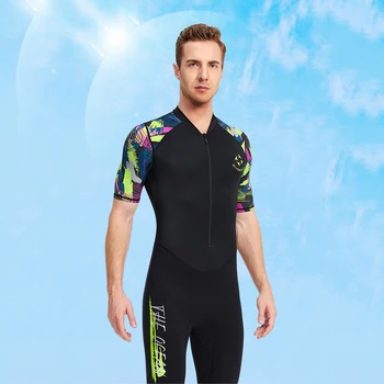 1,5 MM, viso Kūno, Nardymo Kostiumas UV-Įrodymas, Chlorprenas Gumos Snorkeling maudymosi kostiumėlį Quick Dry vientisas Šiltas Neūžauga Hidrokostiumą, Šiltas Saugojimas