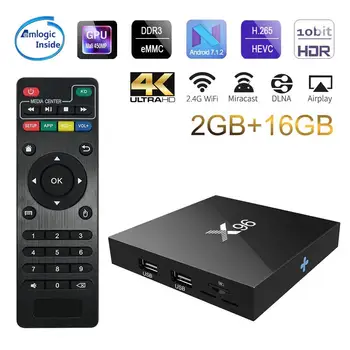 2018 X96 Android 7.1 TV Box WiFi S905W top tv box 
