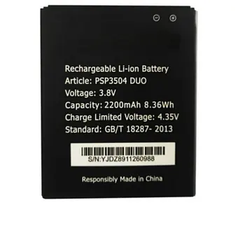 dydis pakeitimo baterija 2200mah 8.36 wh 3.8 v Baterija Prestigio PSP3504 DUO Telefonų baterijas