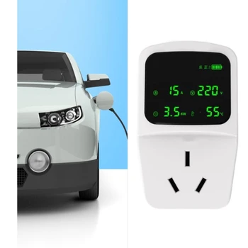 Electric Car Converter su Įžeminimu Raštas Atvirkštinio Volatge Srovė Įkrovimo Temeperature Ekranas