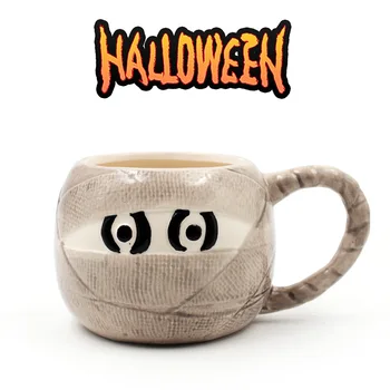 Helovinas Tvarstis Mumija Keramikos Puodelius kavos puodelis Pieno Arbata office Puodeliai Festivalis Drinkware