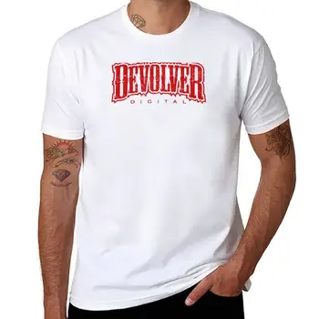 Naujas Devolver Digital vintage red Marškinėliai graphic t shirt marškinėliai vyras Negabaritinių marškinėliai vasaros drabužių mens white t marškinėliai