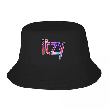 Naujas ITZY Logotipą, Abstrakčiai Klasikiniai Marškinėliai Kibiro Kepurę Skrybėlę Paplūdimio Vaikai Hat, black Kalėdų Skrybėlę, Moteris Skrybėlę vyriški