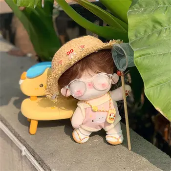 Spalvinga Pliušinis Lėlės Drabužių Medvilnės Lėlės Drabužių Mados Žaislas Hoodie už 10cm/20cm Idol 