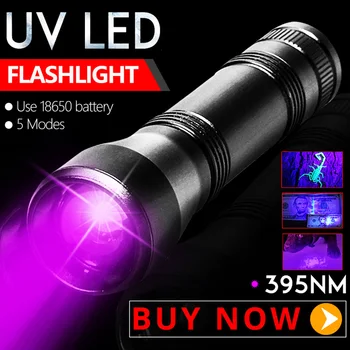 UV Lempos Žibintuvėlis LED Juodos Šviesos Flashlite Profesinės Ultravioletinių spindulių Žibintuvėlis Augintinio Šlapimo Detektorius, skirtas Pet Šuo, Katė