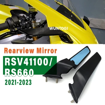 Už Aprilia RS660 /RSV4 1100 2022 Nauji galinio vaizdo Veidrodėliai Slaptas Sporto RS 660 R SV4 Winglets Veidrodis Rinkiniai Reguliuojamas Šoninis Veidrodis