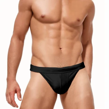 WK170 vientisos spalvos stora seksualus mažas juosmens vyrų maudymosi kostiumėliai 2023 naujas vasaros paplūdimio bikini baseinas vyrų keltą plaukti kelnaičių maudymosi kostiumai