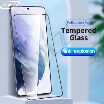 ZLNHIV 9H telefono screen protector for Samsung Galaxy s20 s21 FE 5G ultra plius, grūdintas stiklas, apsauginė Plėvelė