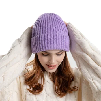 Žiemos Skrybėlę Moterys Lauko Veikia Žygiai Megzti Vilnos Skrybėlę Paprasta Sustorėjimas Šiltą Kepurę Slidinėjimo Kepurė Skullies Beanies Vilnos Šilta Kepurė